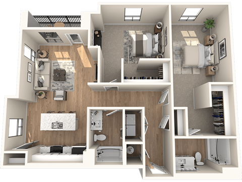 C2.6 Floor Plan at Solace at Ballpark Village, Goodyear, 85338